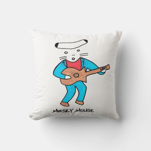 Mirskyのマウスの枕 クッション (正面)
