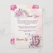 Mis 15 Thank you Note (正面/裏面)