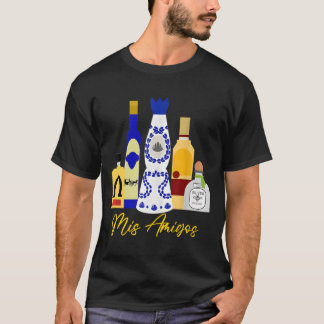 Mis Amigos Tequila Tシャツ
