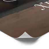 Mis Quinceキンセアニェラ歓迎サインと写真 ポスター (角)