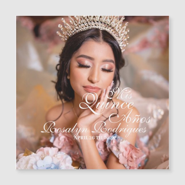 Mis Quince Anosキンセアニェラ写真15誕生日 (正面)