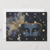 Mis Quince Anos、マスカレードパーティの招待状 招待状 (正面)