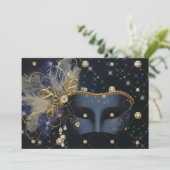 Mis Quince Anos、マスカレードパーティの招待状 招待状 (スタンド正面)