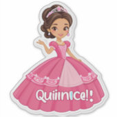 Mis Quince, Mis Reglas!" (キンセアニェーラ) シール (正面)