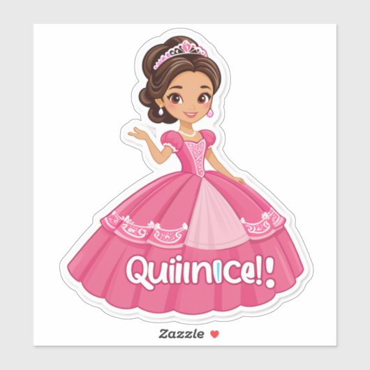 Mis Quince, Mis Reglas!" (キンセアニェーラ) シール (シート)
