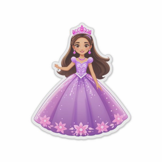 "Mis Quince, Mis Reglas!" (Quinceañera) シール (正面)