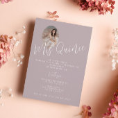 Mis Quince Pink写真15誕生日キンセアニラ 招待状