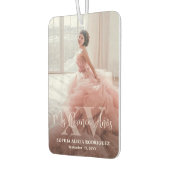 Mis XVアニョスキンセアニラ15誕生日2フォトカー カーエアーフレッシュナー (左)