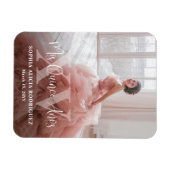 Mis XVアニョス・キンセアニラ写真15th Birthday Party マグネット (横)