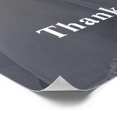 Mis XV Años Chic Simple Photo Overlay Quinceañera ポスター (角)