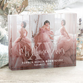 Mis XV Años Quinceañera 15th Birthday Collage 3 フォトブロック