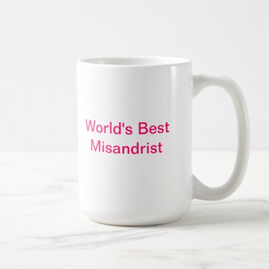 Misandristのマグ コーヒーマグカップ (右)