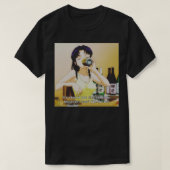 Misato Katsuragi Drinking Yebisu Beer Tシャツ (デザイン正面)