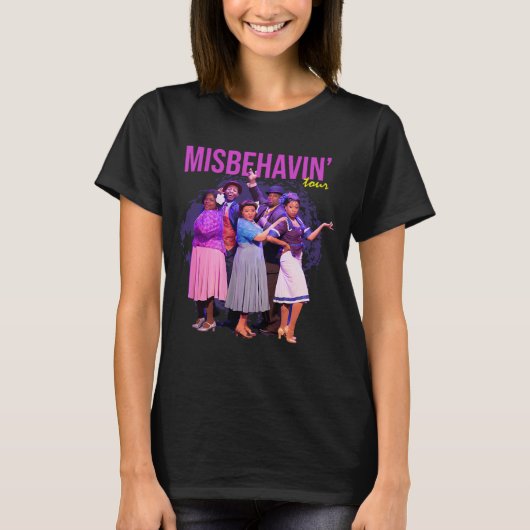 misbehavin dance tour - Misbehavin Tシャツ (正面)