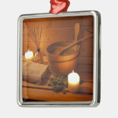 Miscellaneous - Sauna Objects Patterns Nineteen メタルオーナメント (左)