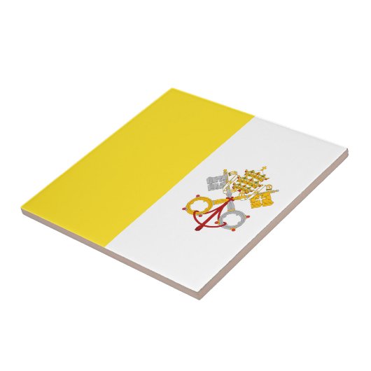 Miscellaneous - Vatican City Flag Pattern タイル (側面)