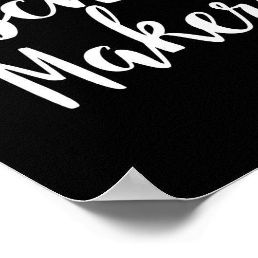 Mischief Maker - Pular Funny Quote  ポスター (角)