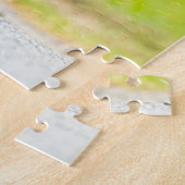 Mischievous Black Cockatoo Portrait ジグソーパズル (側面)