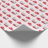 Mischievous Cat Wrapping Paper ラッピングペーパー (角)