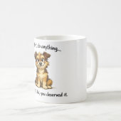 Mischievous Dog Mug コーヒーマグカップ (正面右)
