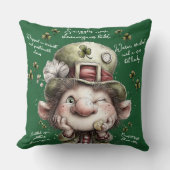 Mischievous Leprechaun  クッション (正面)