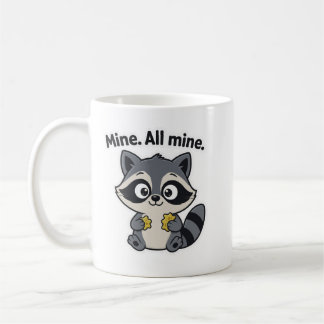 Mischievous Raccoon Meme Cartoon Mug コーヒーマグカップ