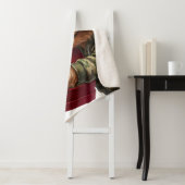 Mischievous Valentine Yorkie Love Sherpa Blanket シェルパブランケット (インサイチュ)