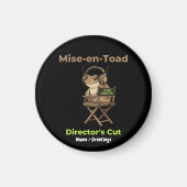 Mise-en-Toad Director’s Cut Cinema Pun Toad Art マグネット (正面)
