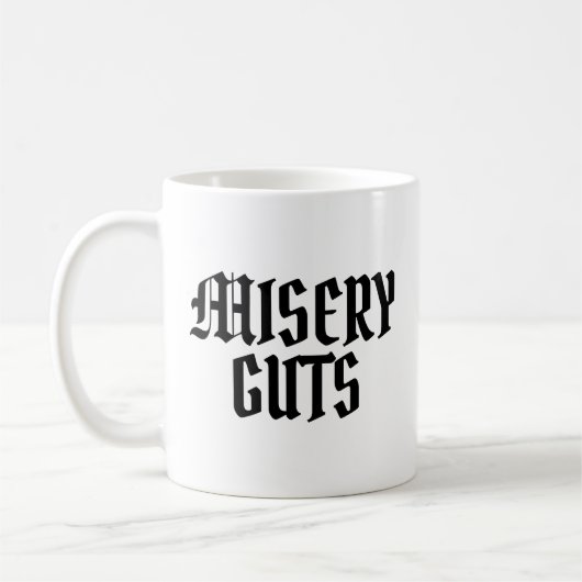 Misery Guts コーヒーマグカップ (左)