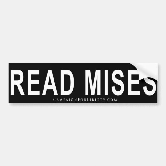MISES バンパーステッカー (正面)