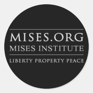 Mises.orgステッカー ラウンドシール