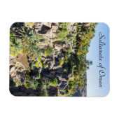 Misfah al abreyen – オマーン マグネット (横)