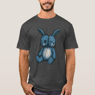 Misfit Blue Plush Rabbit T-Shirt Tシャツ