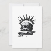 Misfit Skull Creative Character AFlat Holiday Card シーズンカード (正面)