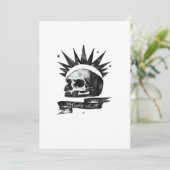 Misfit Skull Creative Character AFlat Holiday Card シーズンカード (スタンド正面)