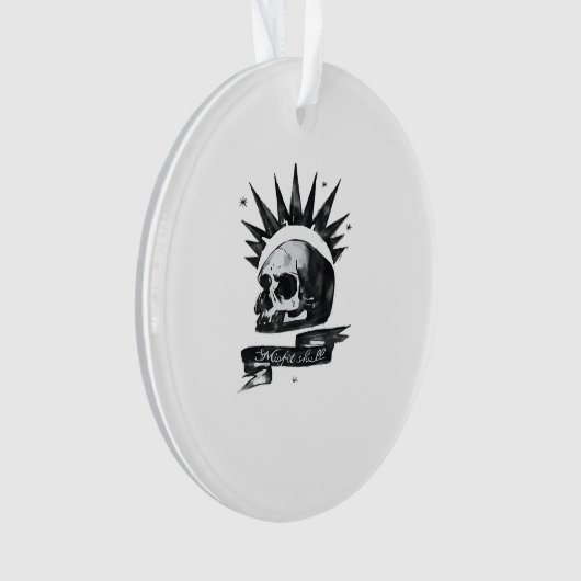 Misfit Skull Creative Character ArAcrylic Ornament オーナメント (正面)