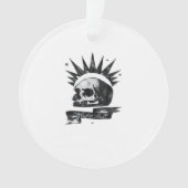 Misfit Skull Creative Character ArAcrylic Ornament オーナメント (正面)