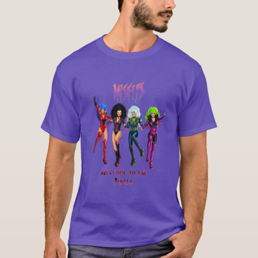 Misfits Welcome to the Jungle T-shirt Tシャツ (正面)