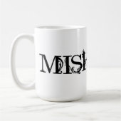 MISHAORU LOGO MUG コーヒーマグカップ (左)