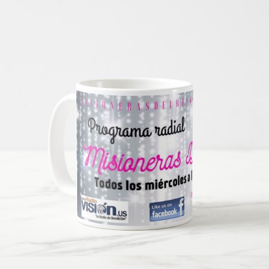 Misioneras Del Rey コーヒーマグカップ (正面左)