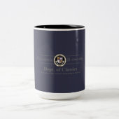 Miskatonic大学クラシックのDept. Mug ツートーンマグカップ (中央)