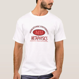 Miskatonic大学、形而上学の部門 Tシャツ