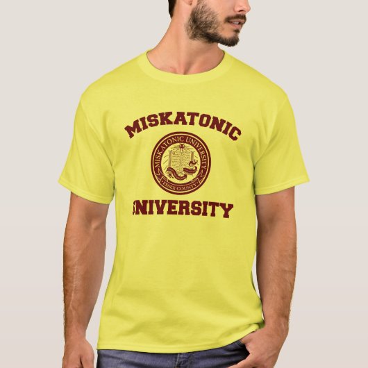 Miskatonic大学 Tシャツ (正面)