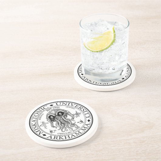 Miskatonic大学CTHULHU HP LOVECRAFT コースター (側面)