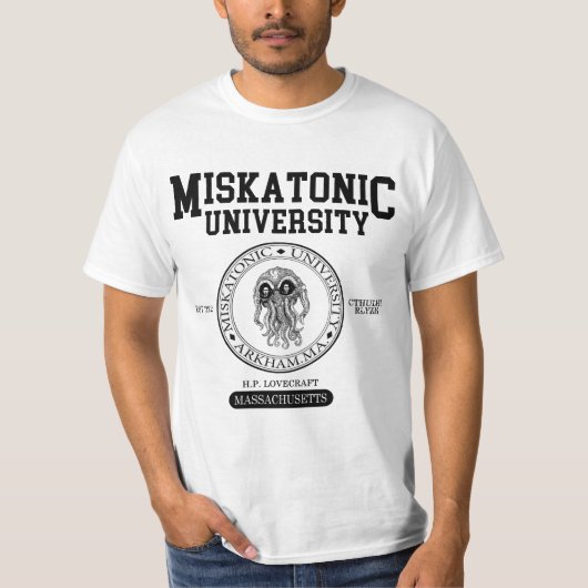 Miskatonic大学Tシャツ Tシャツ (正面)