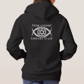 MISKATONIC LIBRARY STAFF パーカ (裏面)