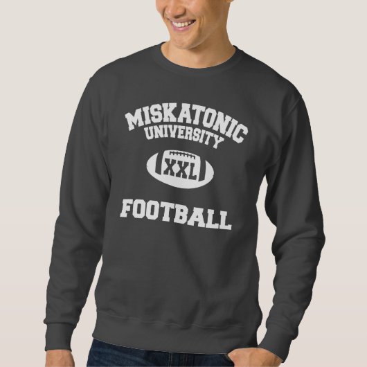 Miskatonic U. Football XXL スウェットシャツ (正面)