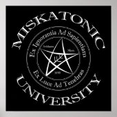 Miskatonic University Canvas Print ポスター (正面)