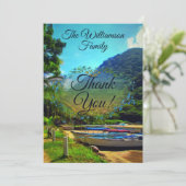 Mismaloyaボート川に感謝0350 サンキューカード (スタンド正面)