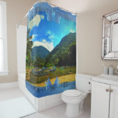 Mismaloya River Fishing Boats 0344 シャワーカーテン (インサイチュ)